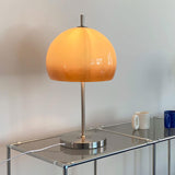 Bauhaus Table Lamp  Amber Glass Dome Shade - Product detail 35