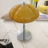 Bauhaus Table Lamp  Amber Glass Dome Shade - Product detail 10