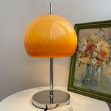 Bauhaus Table Lamp  Amber Glass Dome Shade - Product detail 24