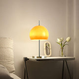 Bauhaus Table Lamp  Amber Glass Dome Shade - Product detail 27