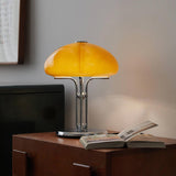 Bauhaus Table Lamp  Amber Glass Dome Shade - Product detail 17