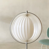 Modern Rotatable Table Lamp  Chrome Base White Sphere Design - Product detail 9