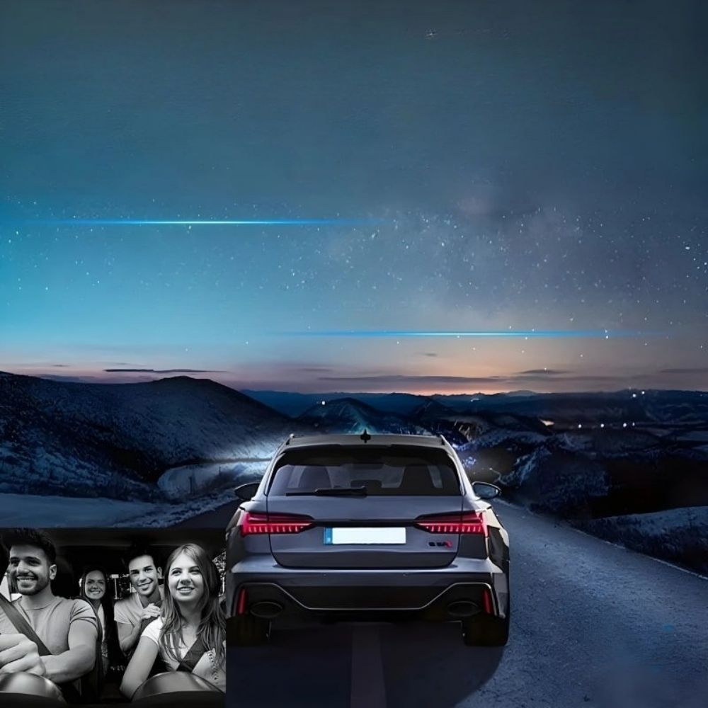 Dual Lens Dash Camera  1080p WiFi Car Recording System - Product detail 4