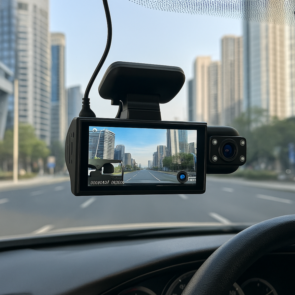 Dual Lens Dash Camera  1080p WiFi Car Recording System - Product detail 5