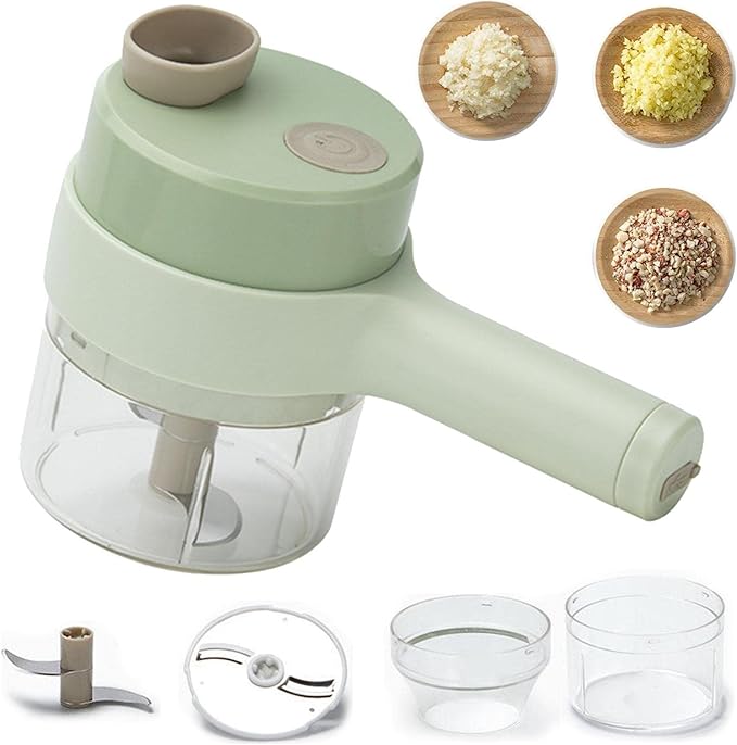 Cordless Electric Vegetable Processor  Compact Mini Food Chopper - Product example