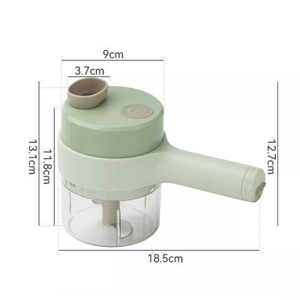 Cordless Electric Vegetable Processor  Compact Mini Food Chopper - Product detail 6