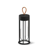 Portable LED Table Lamp  Glass Cylinder Design with Leather Handle - Product detail 22