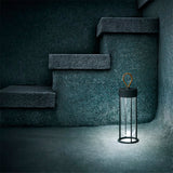 Portable LED Table Lamp  Glass Cylinder Design with Leather Handle - Product detail 19