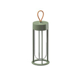 Portable LED Table Lamp  Glass Cylinder Design with Leather Handle - Product detail 26