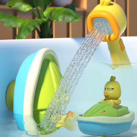 Bath Toy Set  Interactive Shower with Floating Ducks - Product detail 4