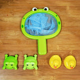 Bath Toy Fishing Set  Frog Net with Floating Animals - Product detail 7