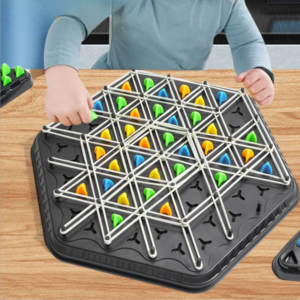 Strategy Board Game  Triangular Puzzle Challenge for Kids - Product detail 6