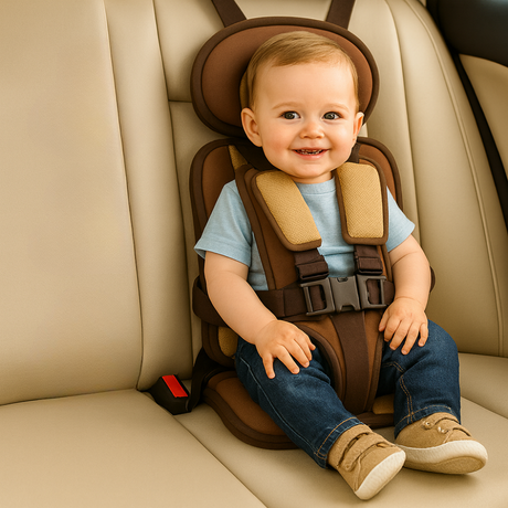 Portable Booster Seat  5-Point Safety Harness with Compact Design - Product detail 7