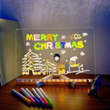 LED Drawing Board Kids  Illuminated Creative Writing Tablet - Product example