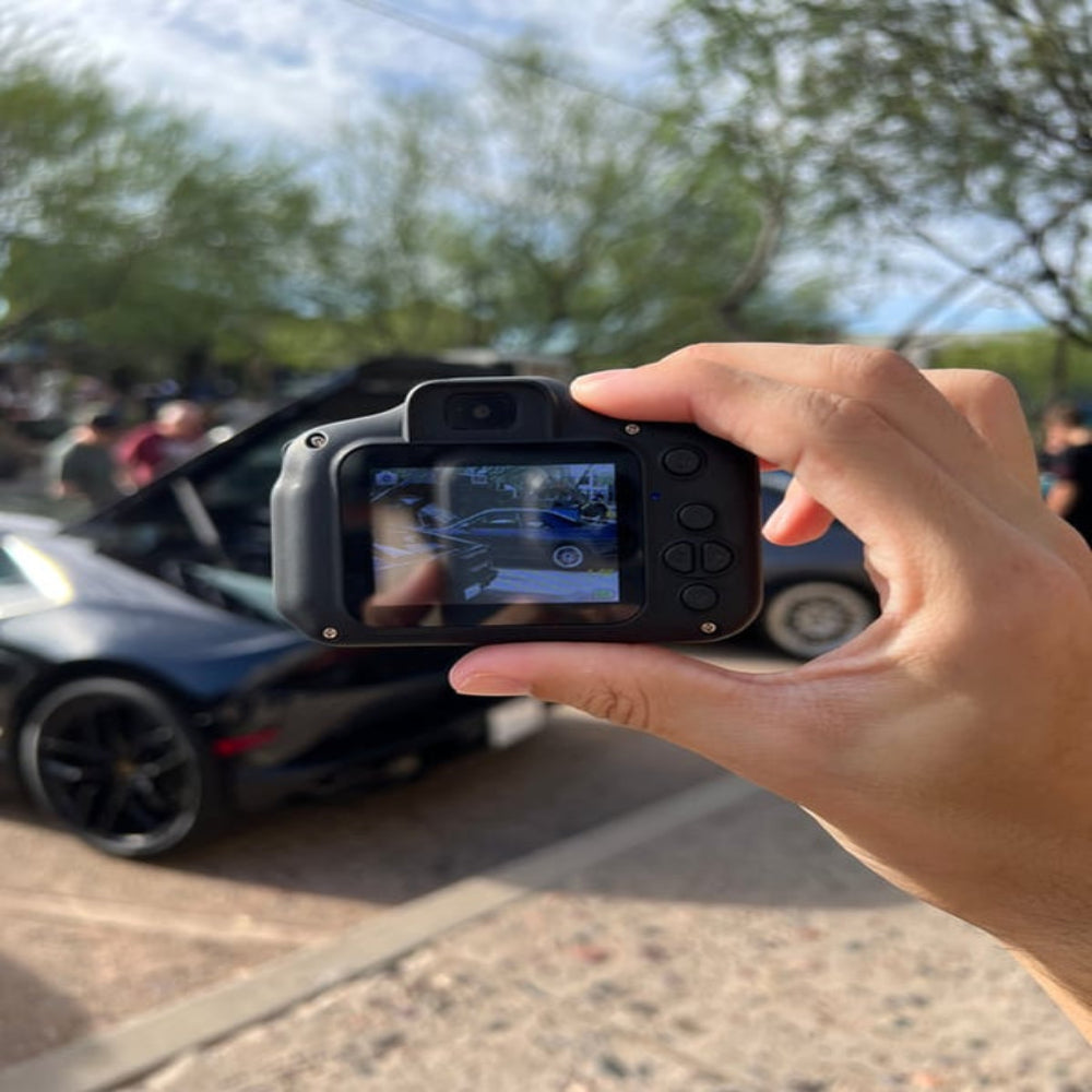 Compact Digital Camera  Retro HD 1080p WiFi Design - Product example