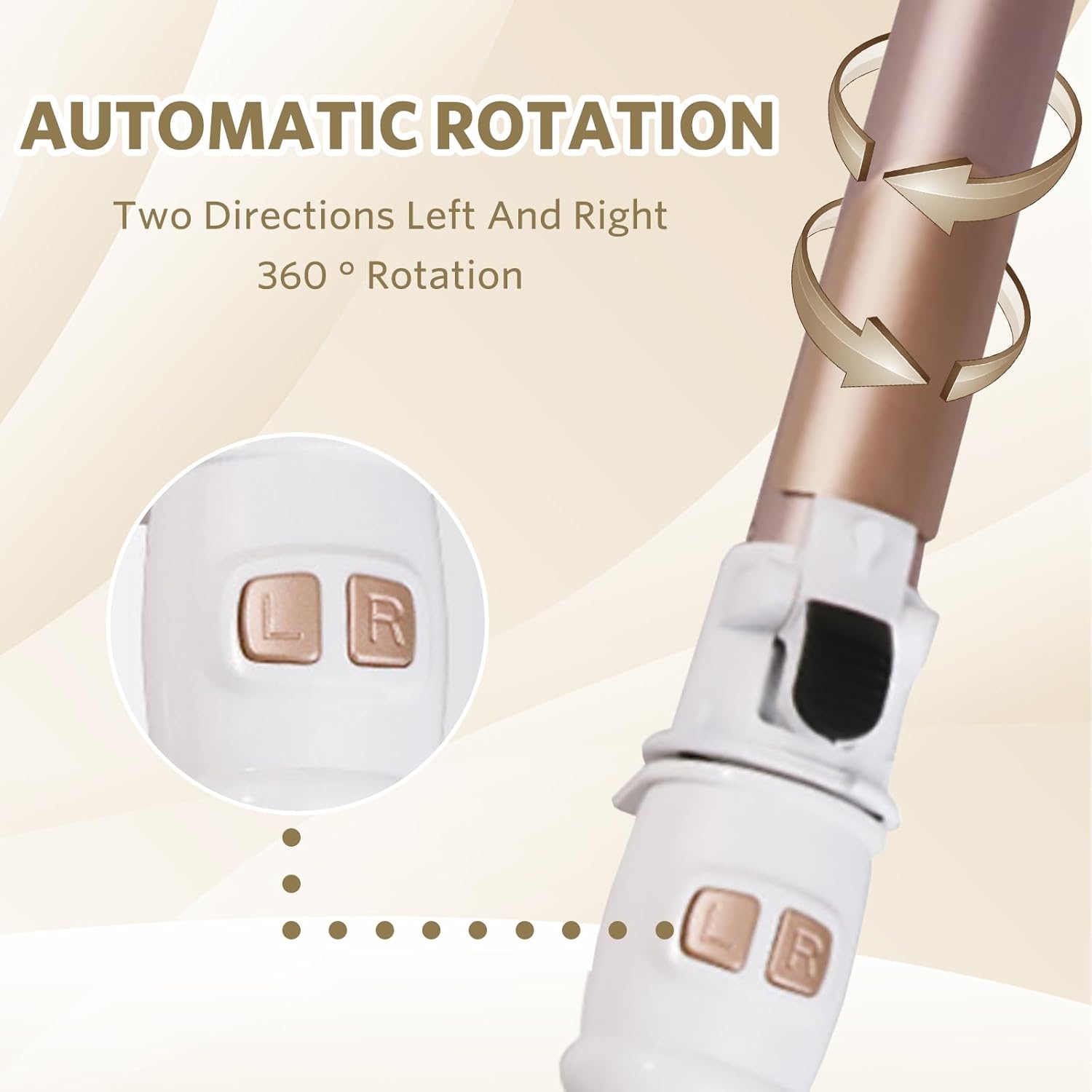 Ceramic Curling Iron  Dual Barrel Hair Styling Tool - Product example