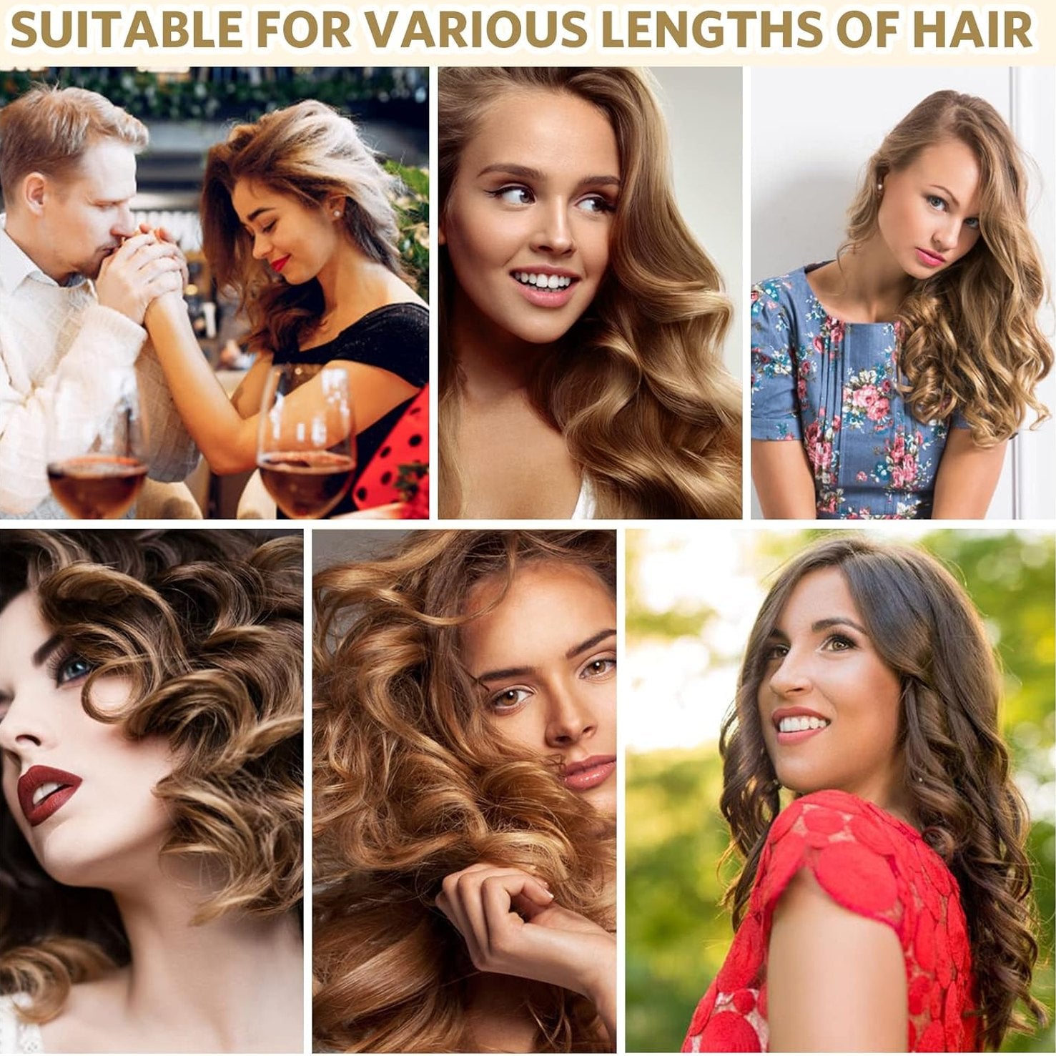 Ceramic Curling Iron  Dual Barrel Hair Styling Tool - Product detail 7