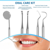 Dental Care Tool Set  Stainless Steel Tartar Remover - Product example