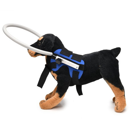 Blind Dog Harness  Lightweight Bumper Ring Safety Guide - Product showcase