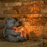 Dragon LED Table Lamp  Resin Sculpture with Warm Glow - Product detail 5