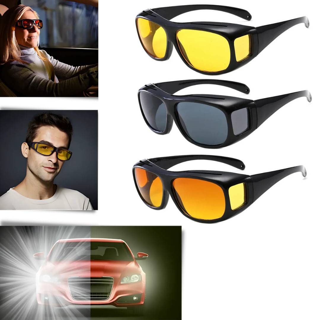 Night Driving Glasses  Anti-Glare Yellow Lens Technology - Detailed view