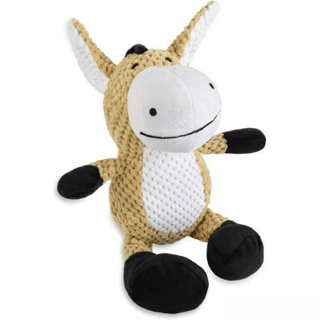 Dinosaur Dog Toy  Orange Textured Plush T-Rex with Squeaker - Product detail 7