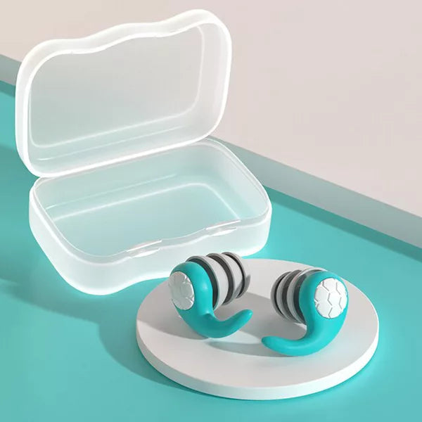 Silicone Earplugs for Sleeping  Reusable Noise Reduction Design - Product detail 6