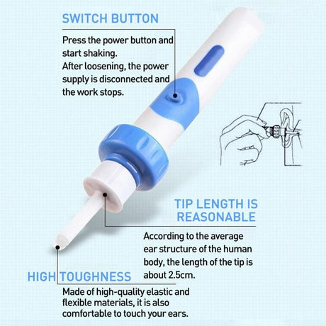 Electric Ear Cleaner  Gentle Suction Wax Removal Tool - Product detail 6
