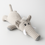 Plush Crocodile Dog Toy  Textured Fabric with Built-In Squeaker - Product detail 7