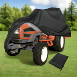 Waterproof Lawnmower Cover  Heavy Duty 420D Fabric Protection - Detailed view