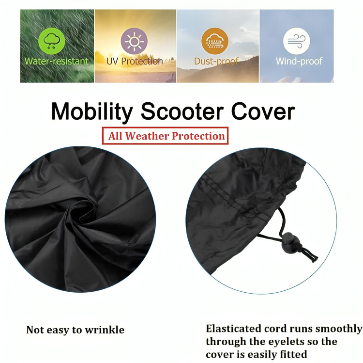 Waterproof Lawnmower Cover  Heavy Duty 420D Fabric Protection - Product detail 5