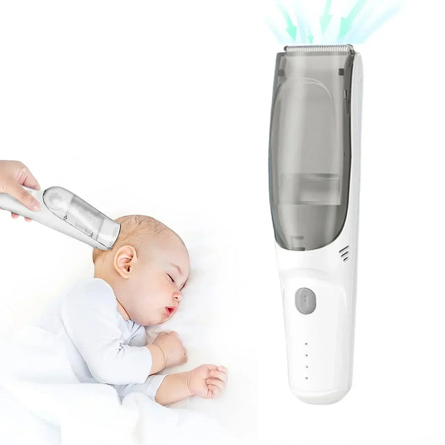 Baby Hair Trimmer  Ultra-Quiet Vacuum System - Product showcase