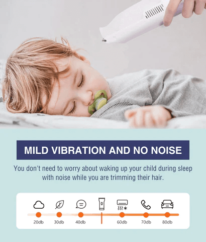 Baby Hair Trimmer  Ultra-Quiet Vacuum System - Product detail 8