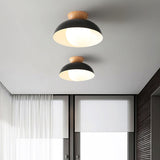Modern Pendant Light  Black Metal Wood Accent - Product detail 10