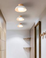 Modern Pendant Light  Black Metal Wood Accent - Product detail 4