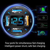 Dual USB Car Charger  66W Fast Charging Digital Display - Product detail 4