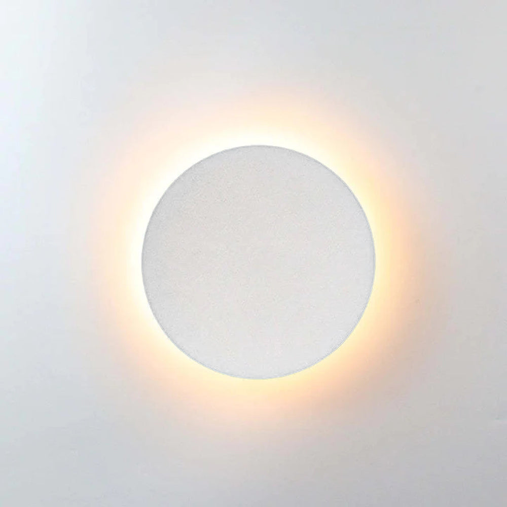 Modern LED Wall Light  Black Round Eclipse Design - Product detail 9