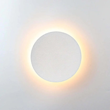 Modern LED Wall Light  Black Round Eclipse Design - Product detail 9