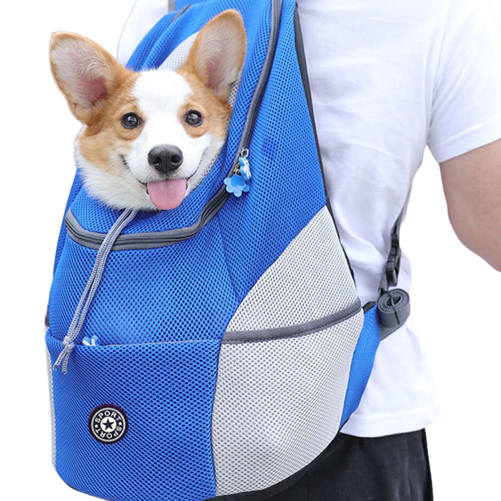 Pet Travel Backpack  Mesh Ventilated Carrier For Small Dogs - Detailed view