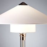 Bauhaus Table Lamp  Glass Base With Fabric Shade - Product detail 8
