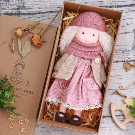 Waldorf Dress Up Doll  Handmade Plush With Interchangeable Outfits - Product detail 11