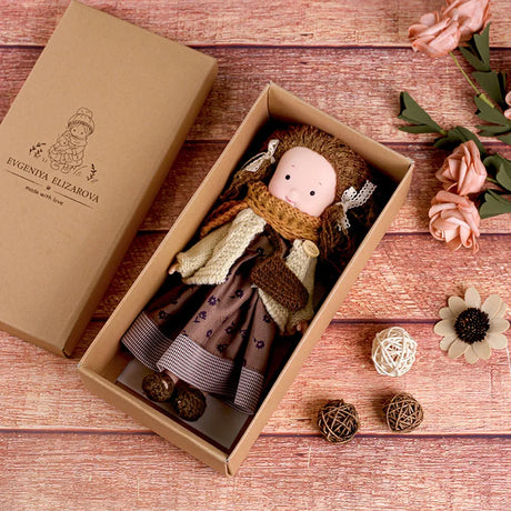 Waldorf Dress Up Doll  Handmade Plush With Interchangeable Outfits - Product detail 12
