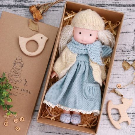 Waldorf Dress Up Doll  Handmade Plush With Interchangeable Outfits - Product detail 13