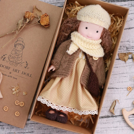 Waldorf Dress Up Doll  Handmade Plush With Interchangeable Outfits - Product detail 14