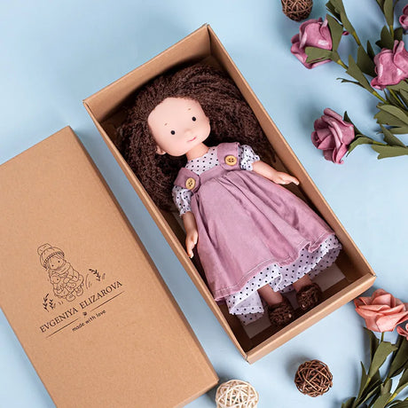 Waldorf Dress Up Doll  Handmade Plush With Interchangeable Outfits - Product detail 15