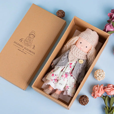 Waldorf Dress Up Doll  Handmade Plush With Interchangeable Outfits - Product detail 4