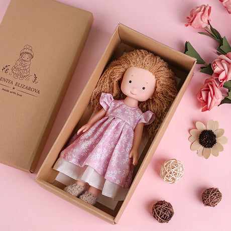 Waldorf Dress Up Doll  Handmade Plush With Interchangeable Outfits - Product detail 5