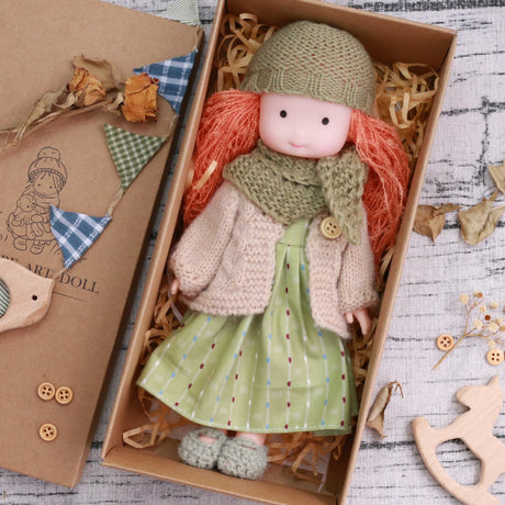 Waldorf Dress Up Doll  Handmade Plush With Interchangeable Outfits - Product detail 7