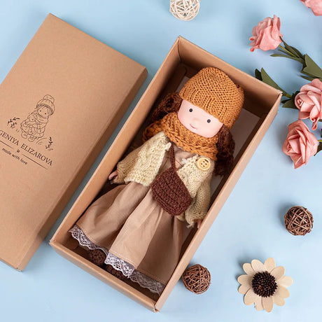 Waldorf Dress Up Doll  Handmade Plush With Interchangeable Outfits - Product detail 10