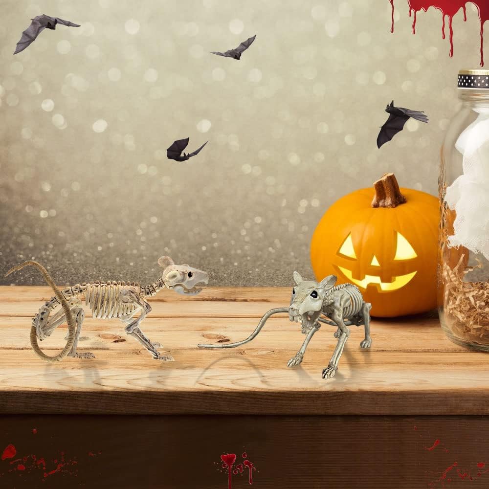 Gothic Skeleton Bat  Halloween Wall Hanging Decoration - Product detail 7